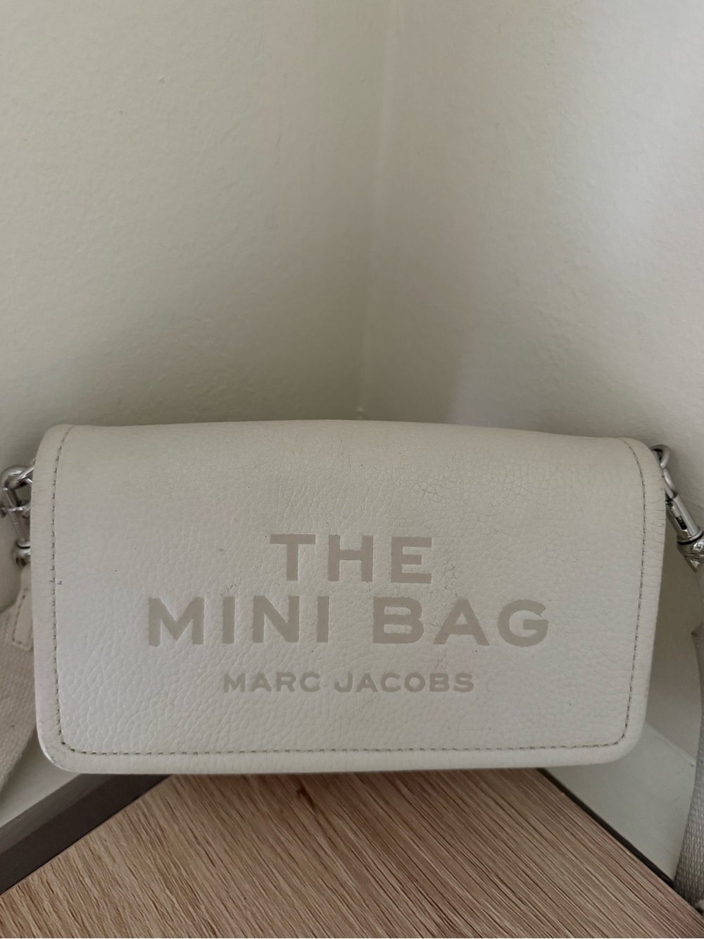 Marc Jacobs Mini Crossbody Bag in Cream White - Picture 3 of 16